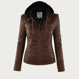 Félicie | Veste en cuir élégante