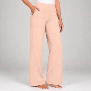 Clarisse | Pantalon large stretch taille haute (1+1 OFFERT)