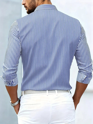 Lutz | Chemise vintage à rayures pour homme