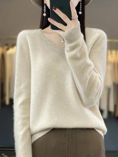 Elena | Pull douillet élégant pour l&