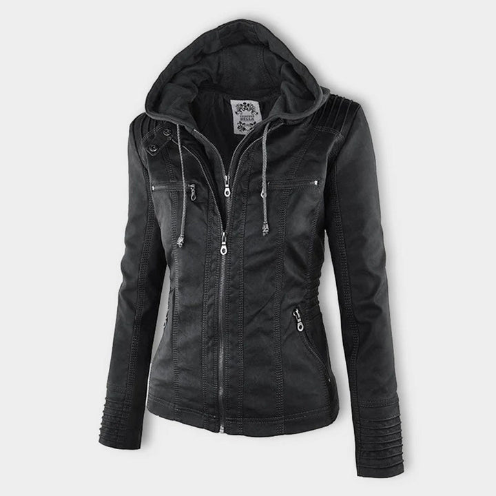Félicie | Veste en cuir élégante