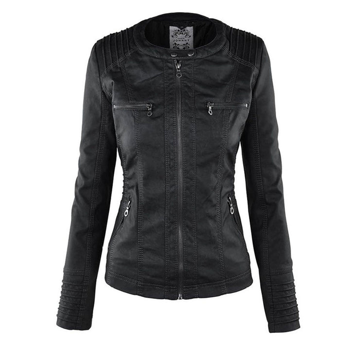 Félicie | Veste en cuir élégante
