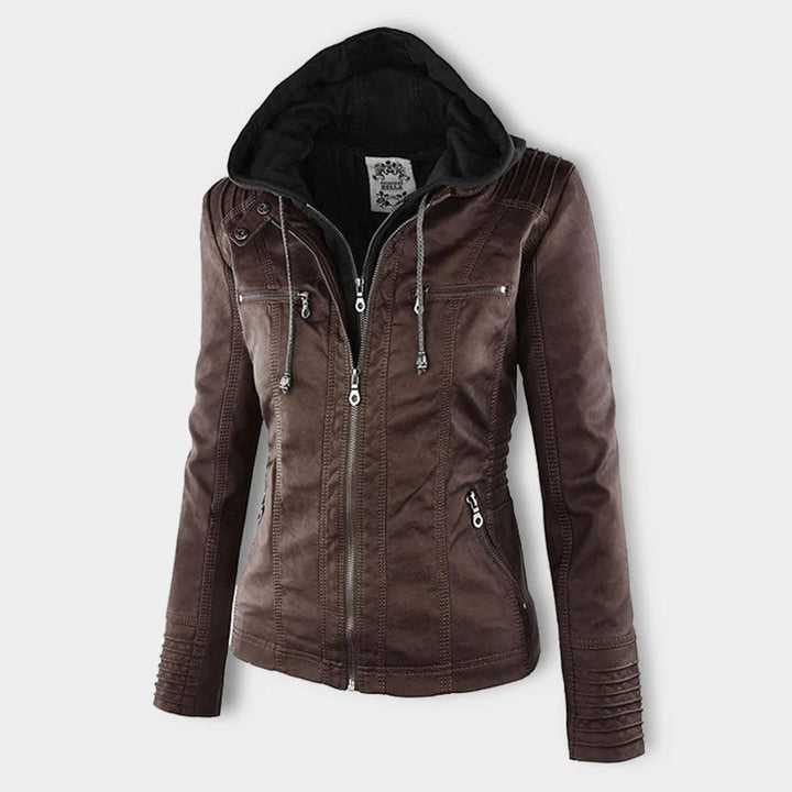 Félicie | Veste en cuir élégante