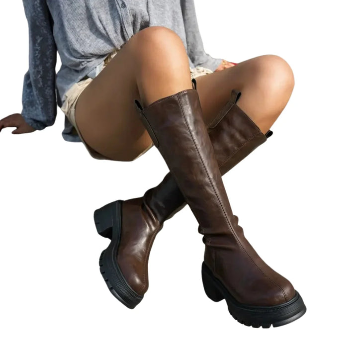 Constance | Bottes mi-mollet doublées polaire