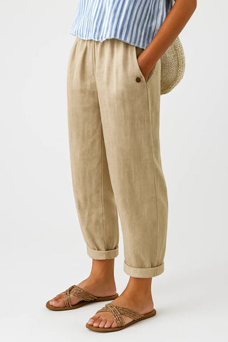 Noraya | Elegant Pants with Side Pockets