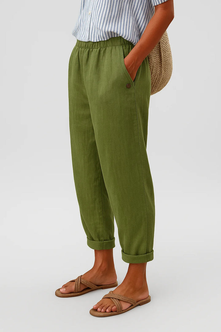 Noraya | Elegant Pants with Side Pockets