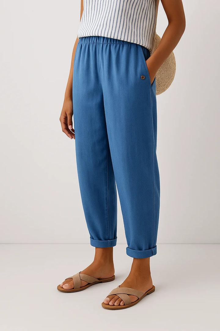 Noraya | Elegant Pants with Side Pockets