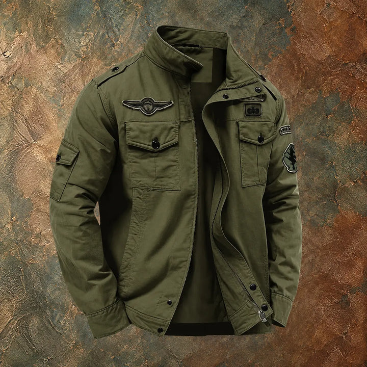 Fabien | Veste militaire homme à col montant