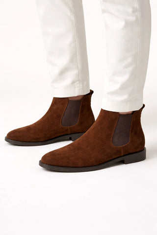 Edmond | Bottines Chelsea en daim