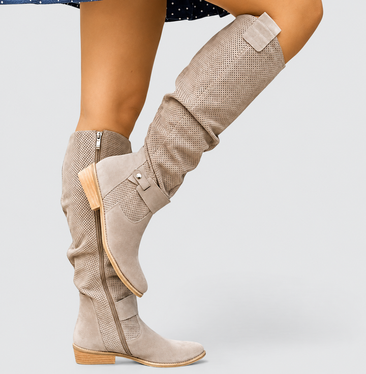Margaux | Bottes souples à talon bloc