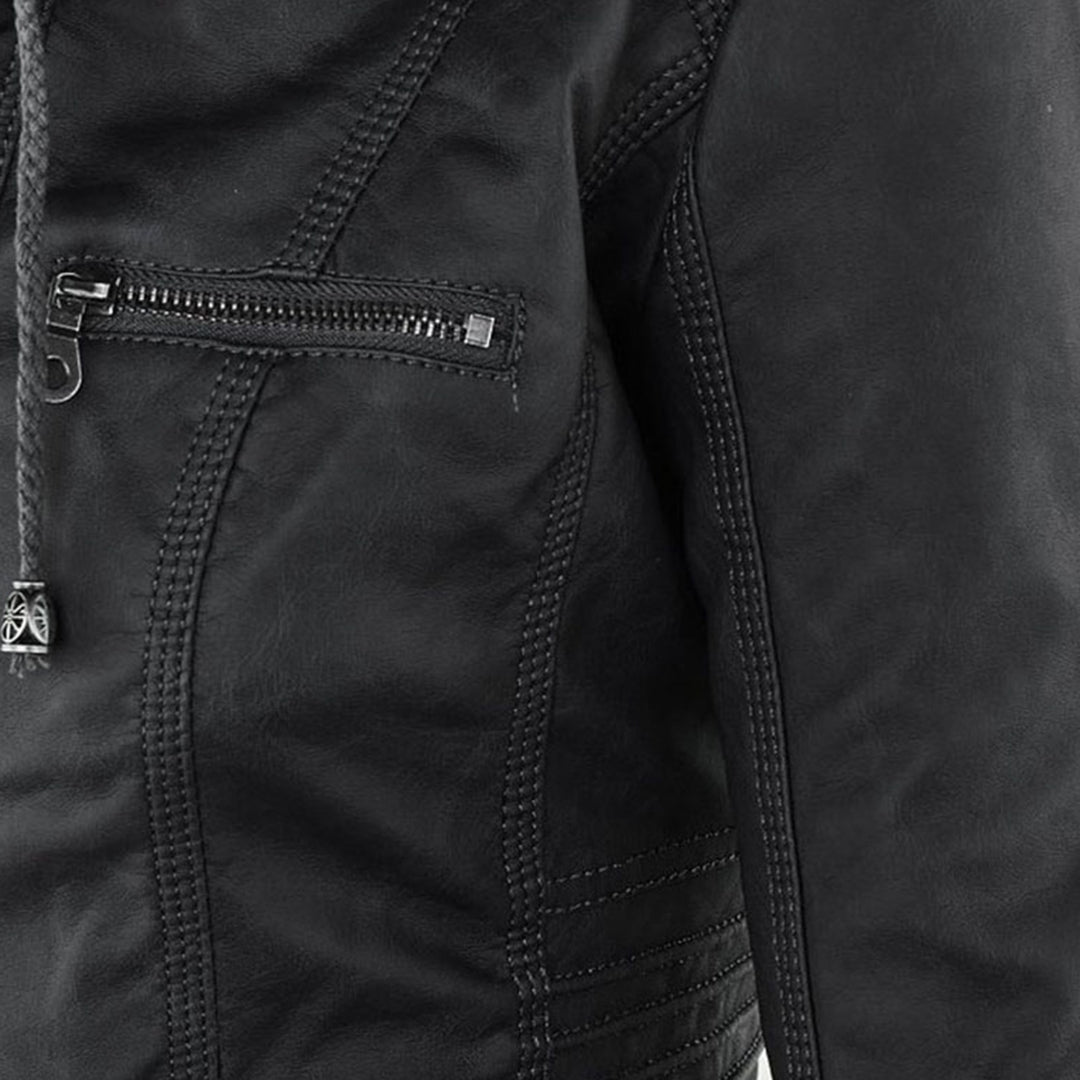 Félicie | Veste en cuir élégante