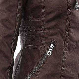 Félicie | Veste en cuir élégante