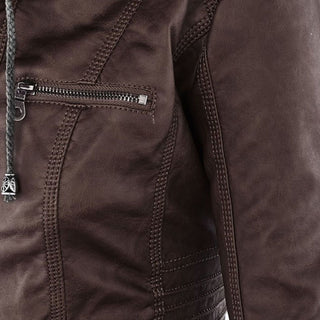 Félicie | Veste en cuir élégante