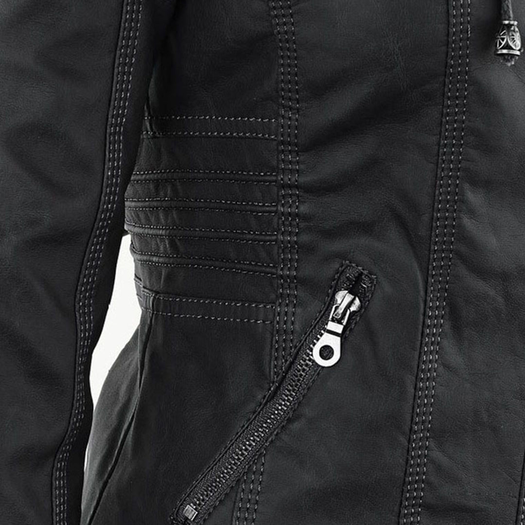 Félicie | Veste en cuir élégante