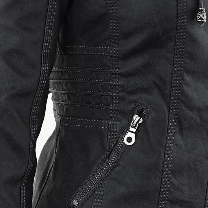 Félicie | Veste en cuir élégante