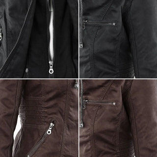 Félicie | Veste en cuir élégante