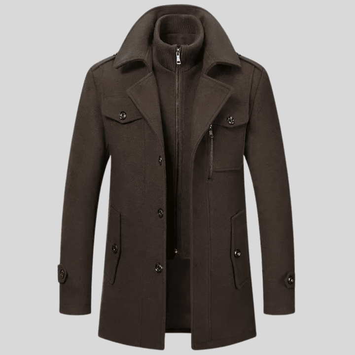 Klaus | Two-Piece Wool Coat