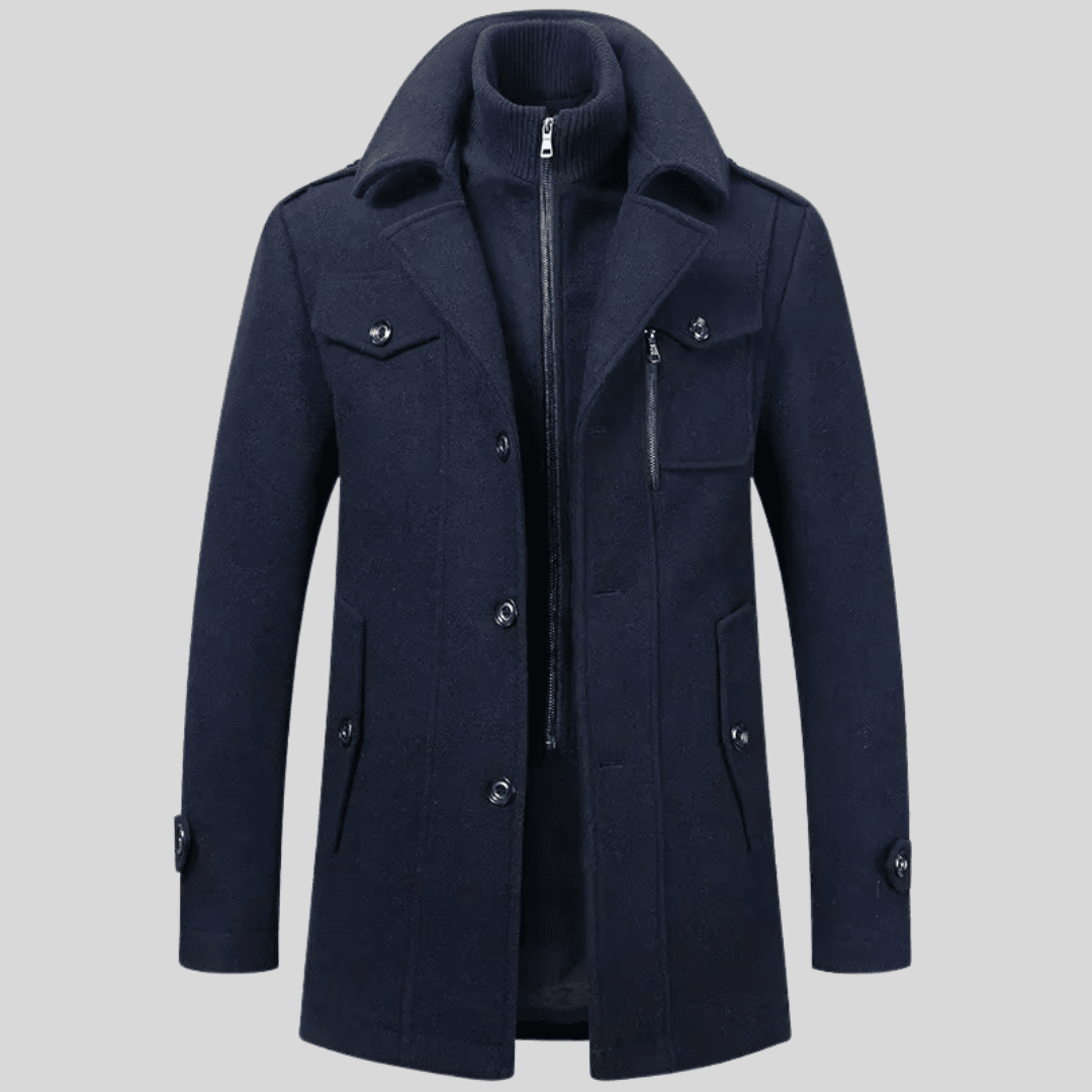 Klaus | Two-Piece Wool Coat