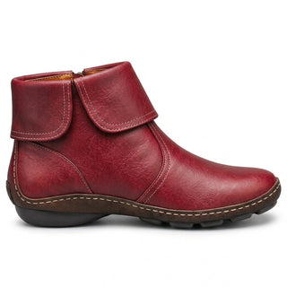 Odeline | Bottines à revers zippées