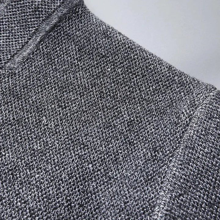 Anselme | Cardigan texturé à col montant