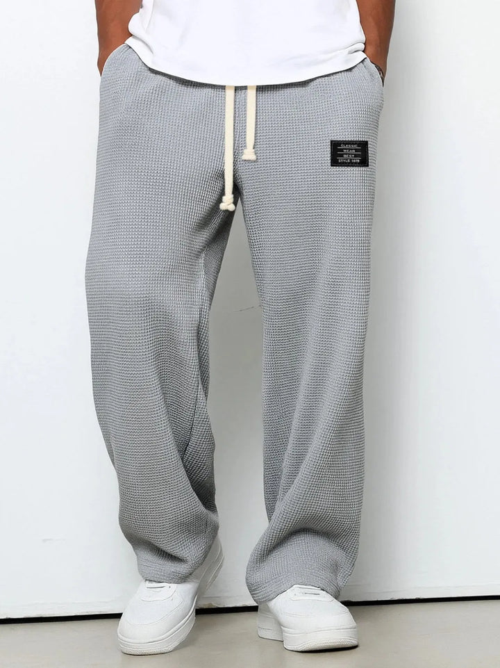 Damien | Pantalon large à taille réglable