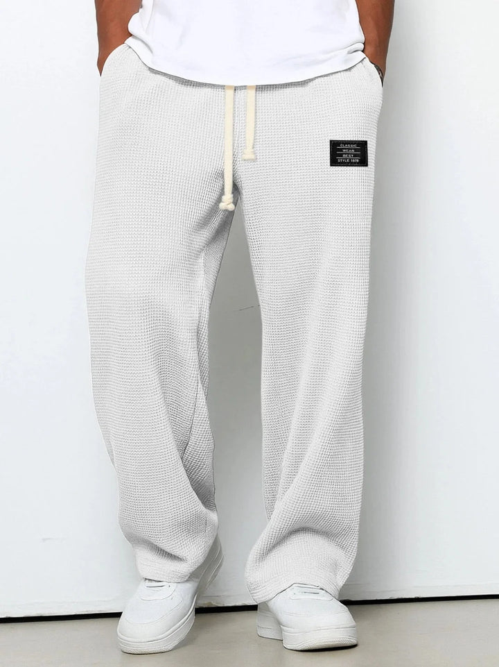 Damien | Pantalon large à taille réglable