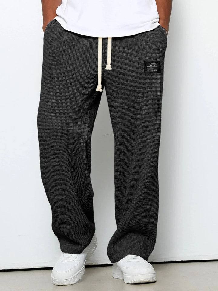 Damien | Pantalon large à taille réglable