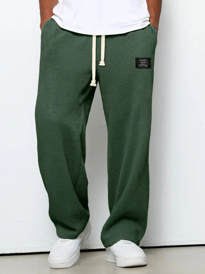 Damien | Pantalon large à taille réglable