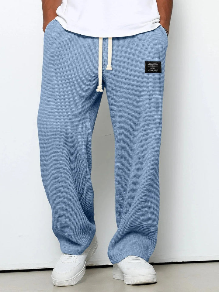 Damien | Pantalon large à taille réglable