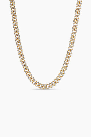 DIAMOND-CUT CURB CHAIN