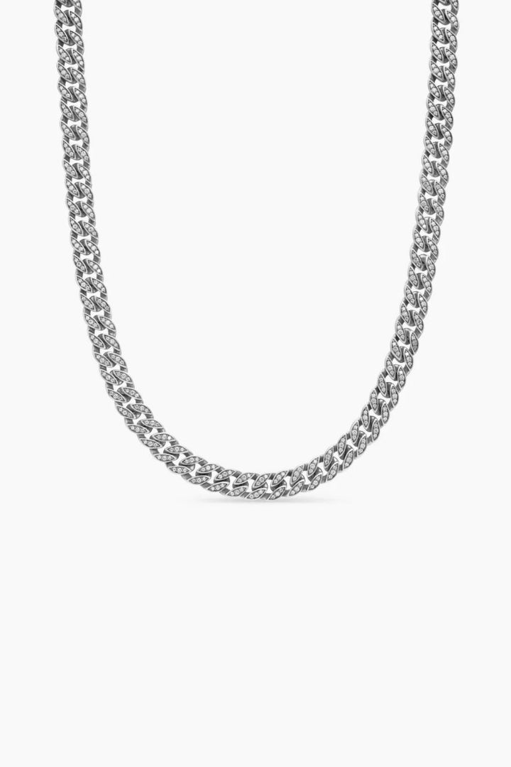 DIAMOND-CUT CURB CHAIN