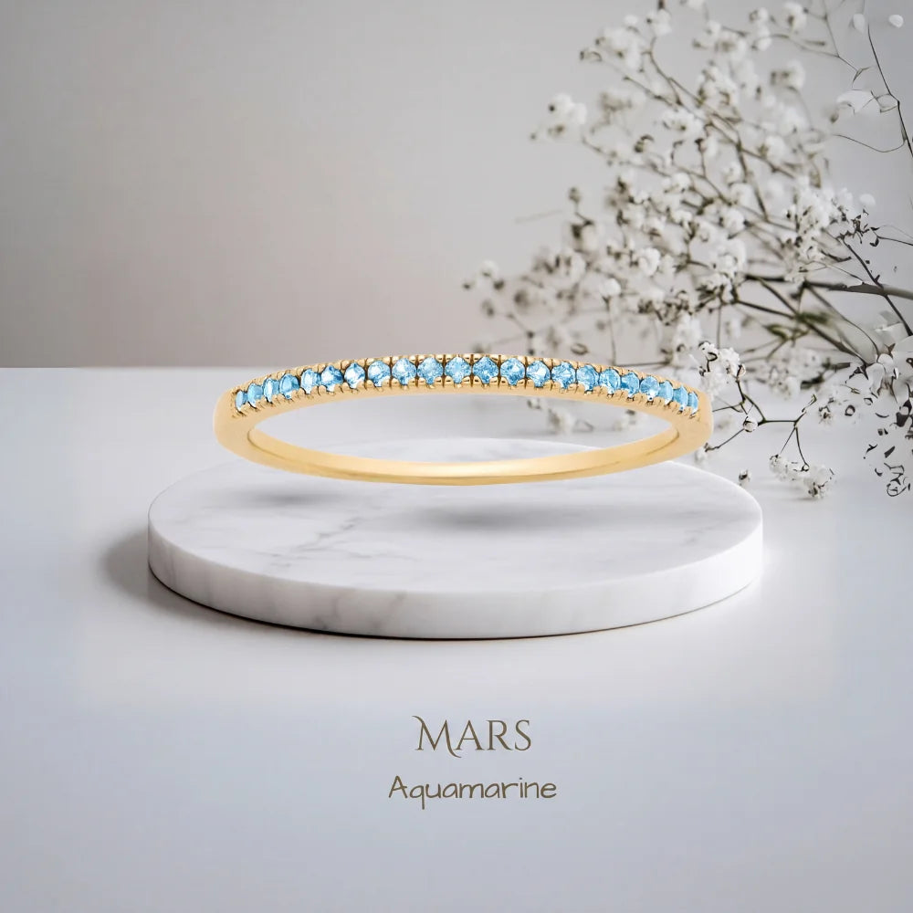 Live Birthstone Ring