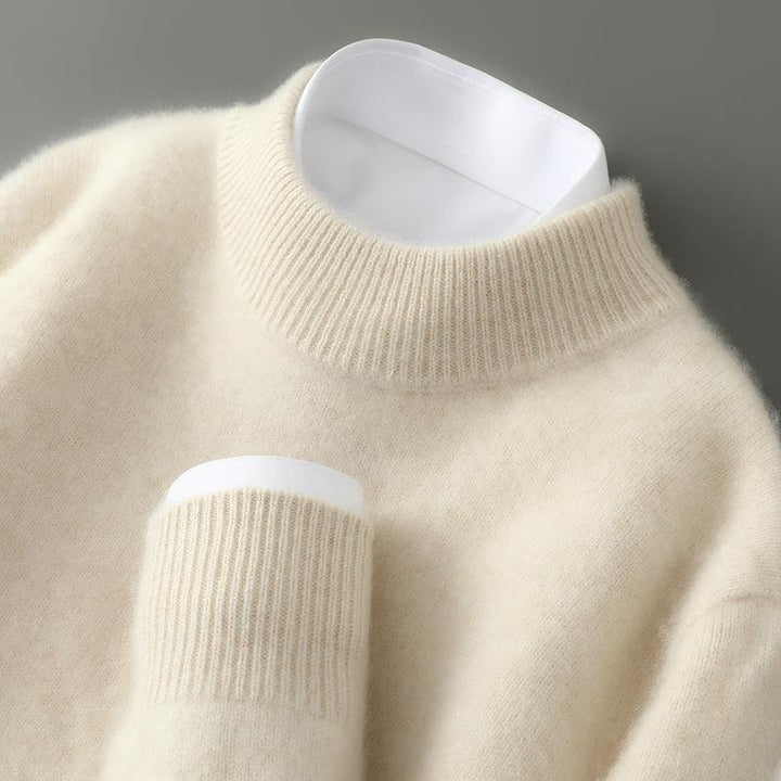 Arlington | Pull chic en cachemire à col montant