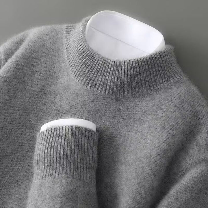 Arlington | Pull chic en cachemire à col montant