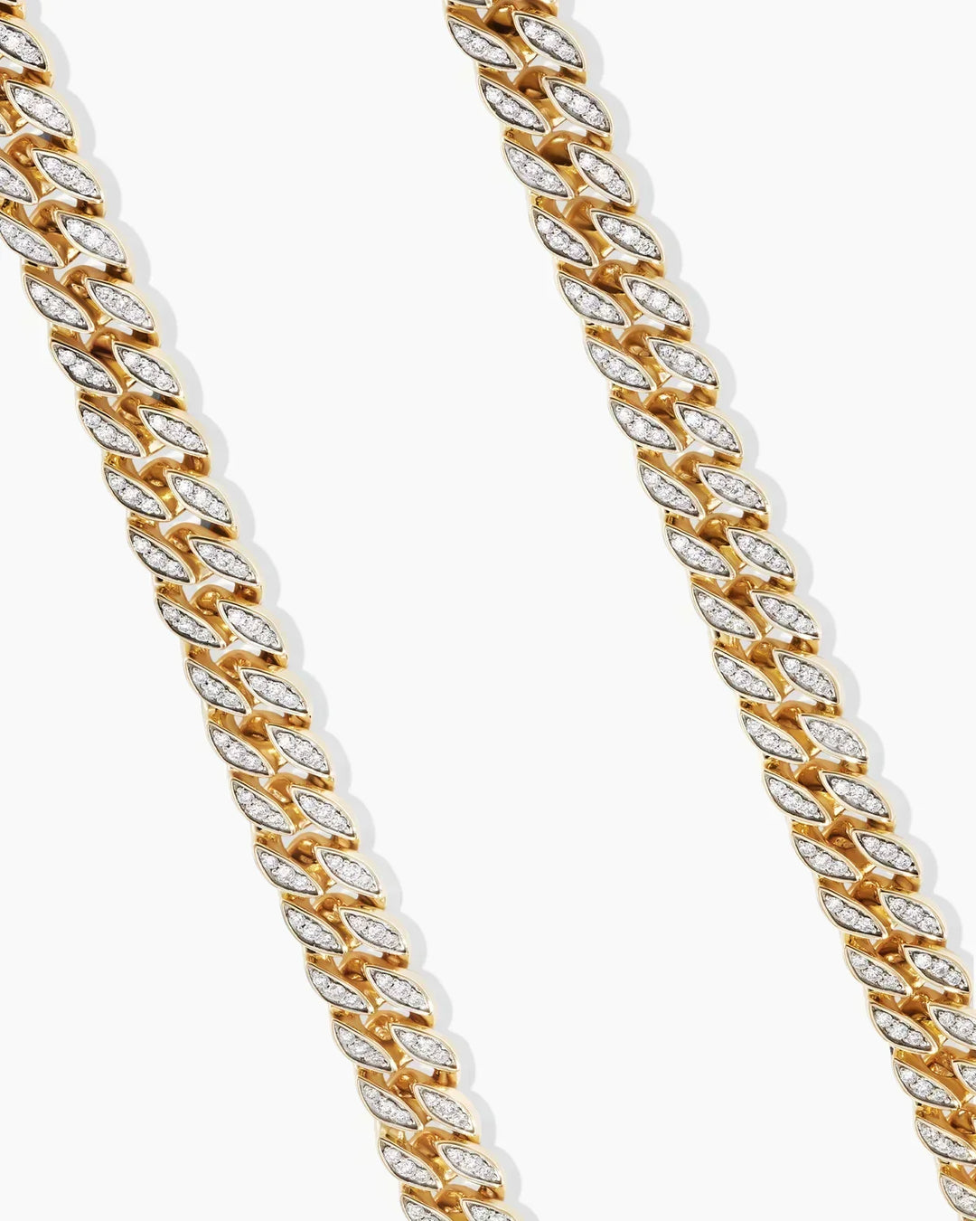 DIAMOND-CUT CURB CHAIN