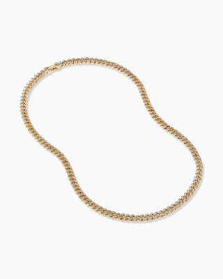 DIAMOND-CUT CURB CHAIN