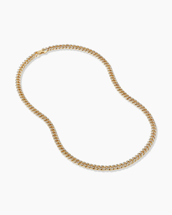 DIAMOND-CUT CURB CHAIN