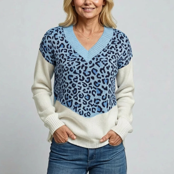 Isa | Pull léopard chic