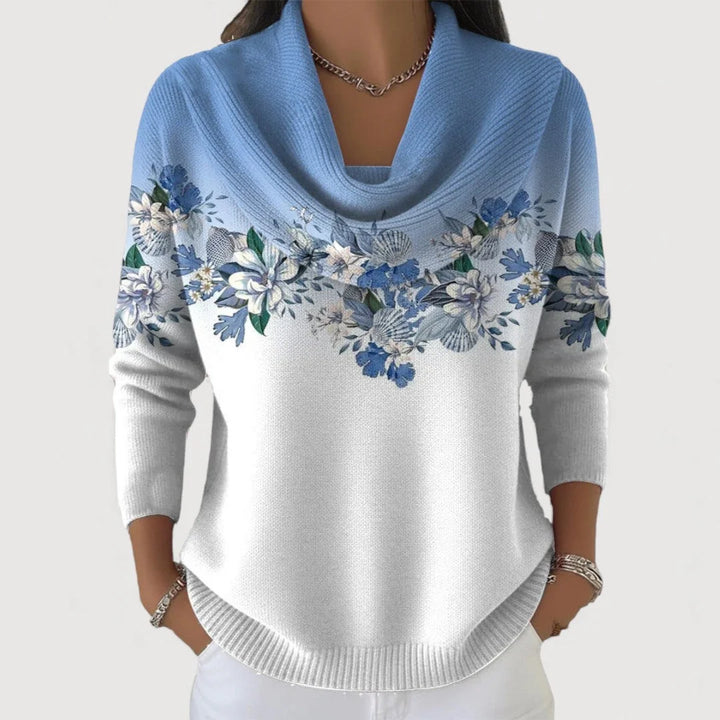 Norelle | Pull fleuri élégant