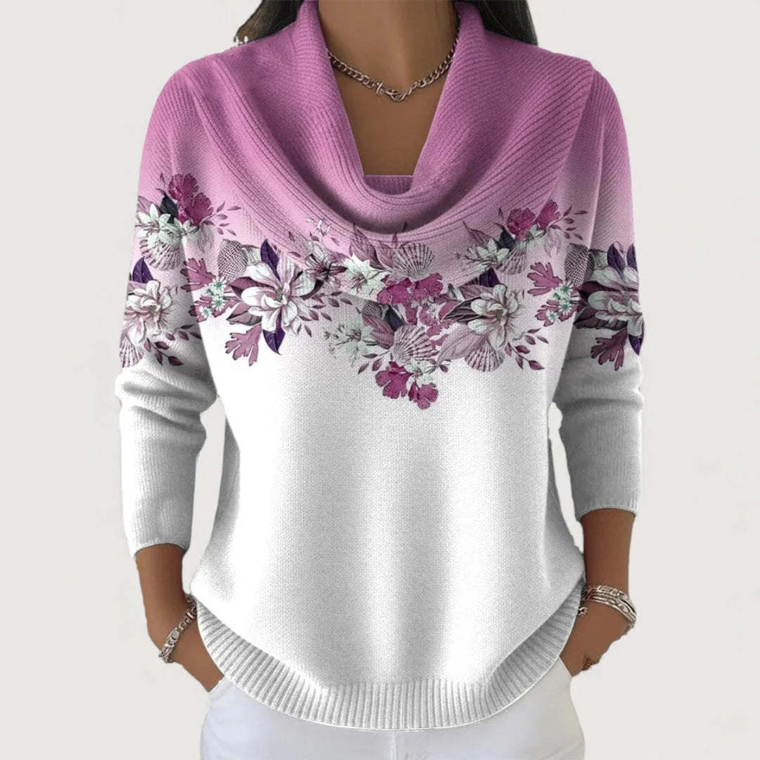 Norelle | Pull fleuri élégant