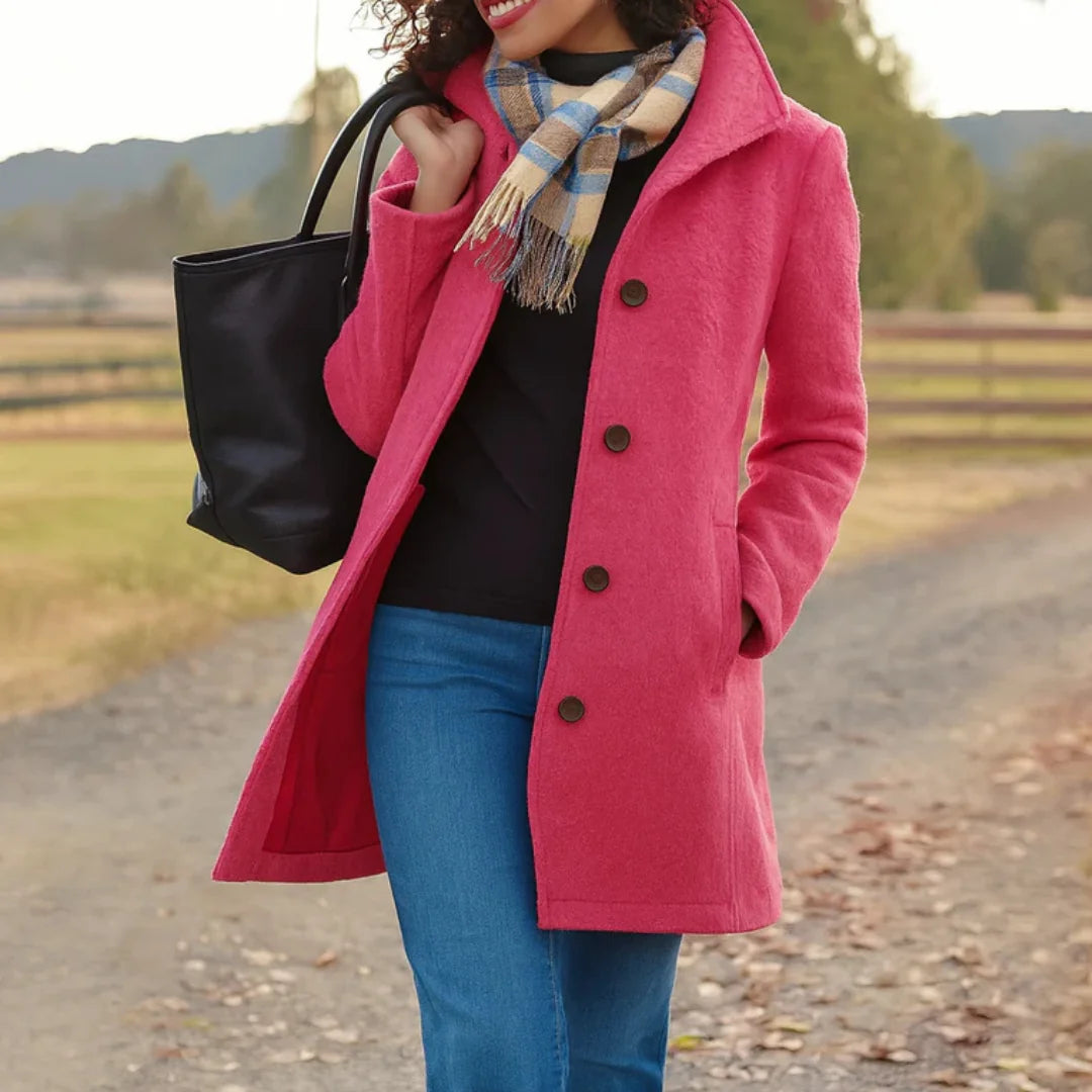 Gabrielle | Manteau classique boutonné