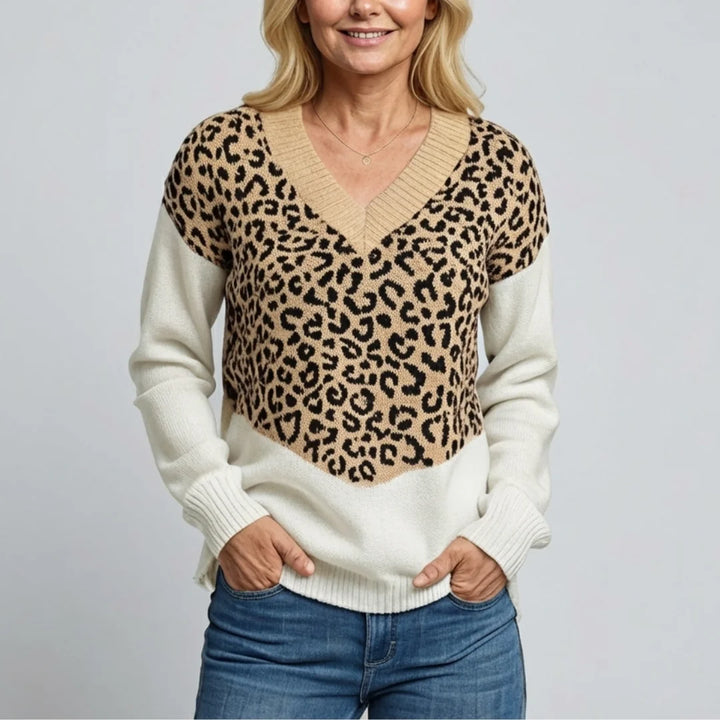 Isa | Pull léopard chic