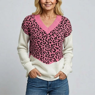 Isa | Pull léopard chic