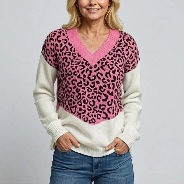 Isa | Pull léopard chic