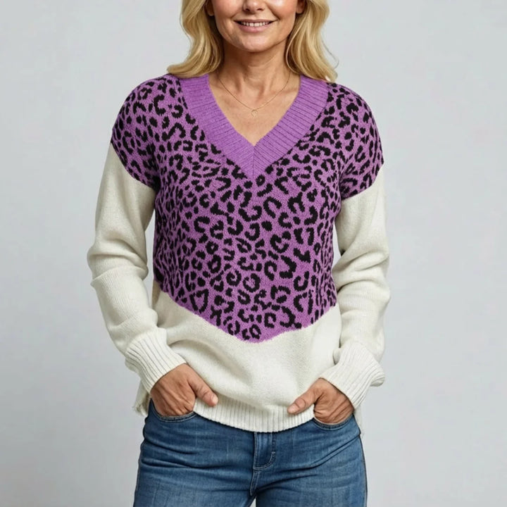 Isa | Pull léopard chic