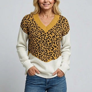 Isa | Pull léopard chic