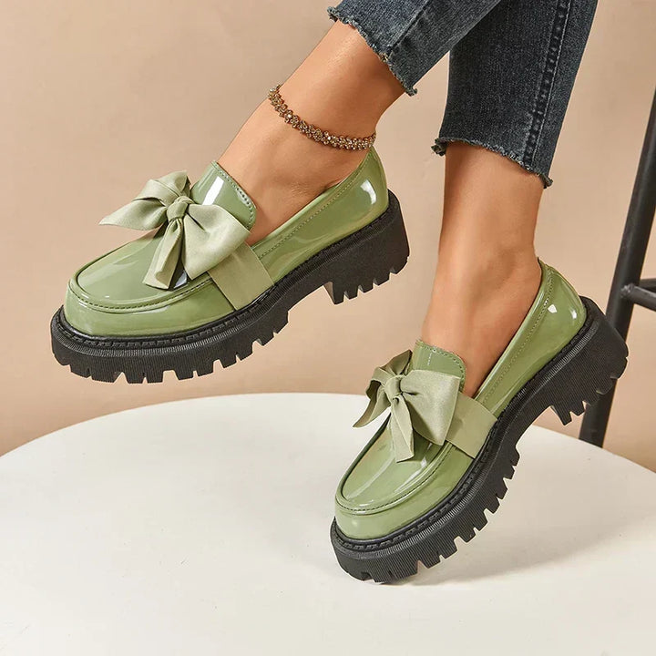 Valentina | Bow Moccasins