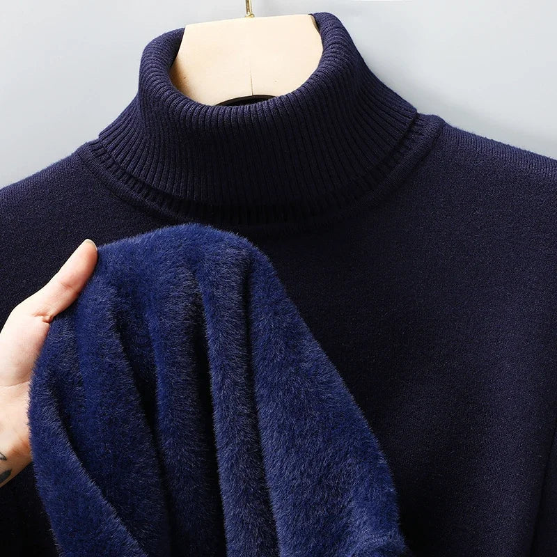 Sacha | Pull col roulé doux