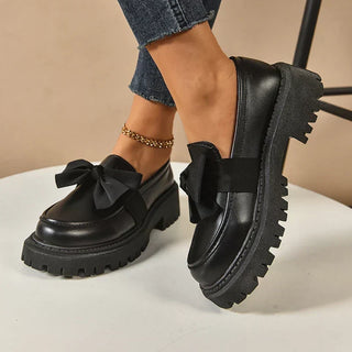 Valentina | Bow Moccasins