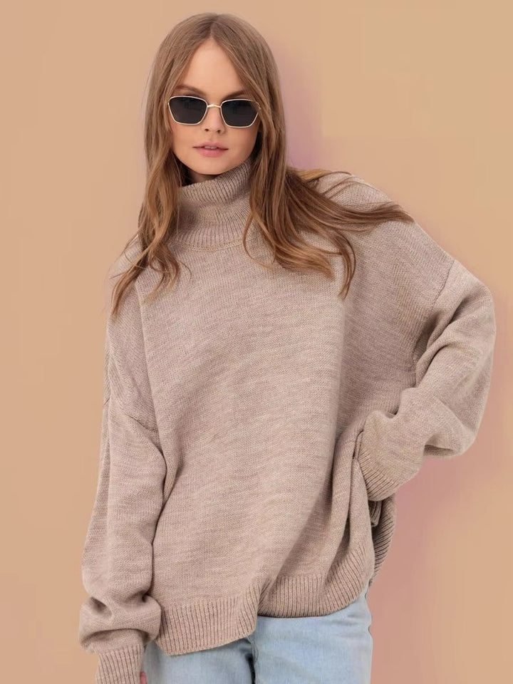 Augustine | Pull oversize col montant à fentes